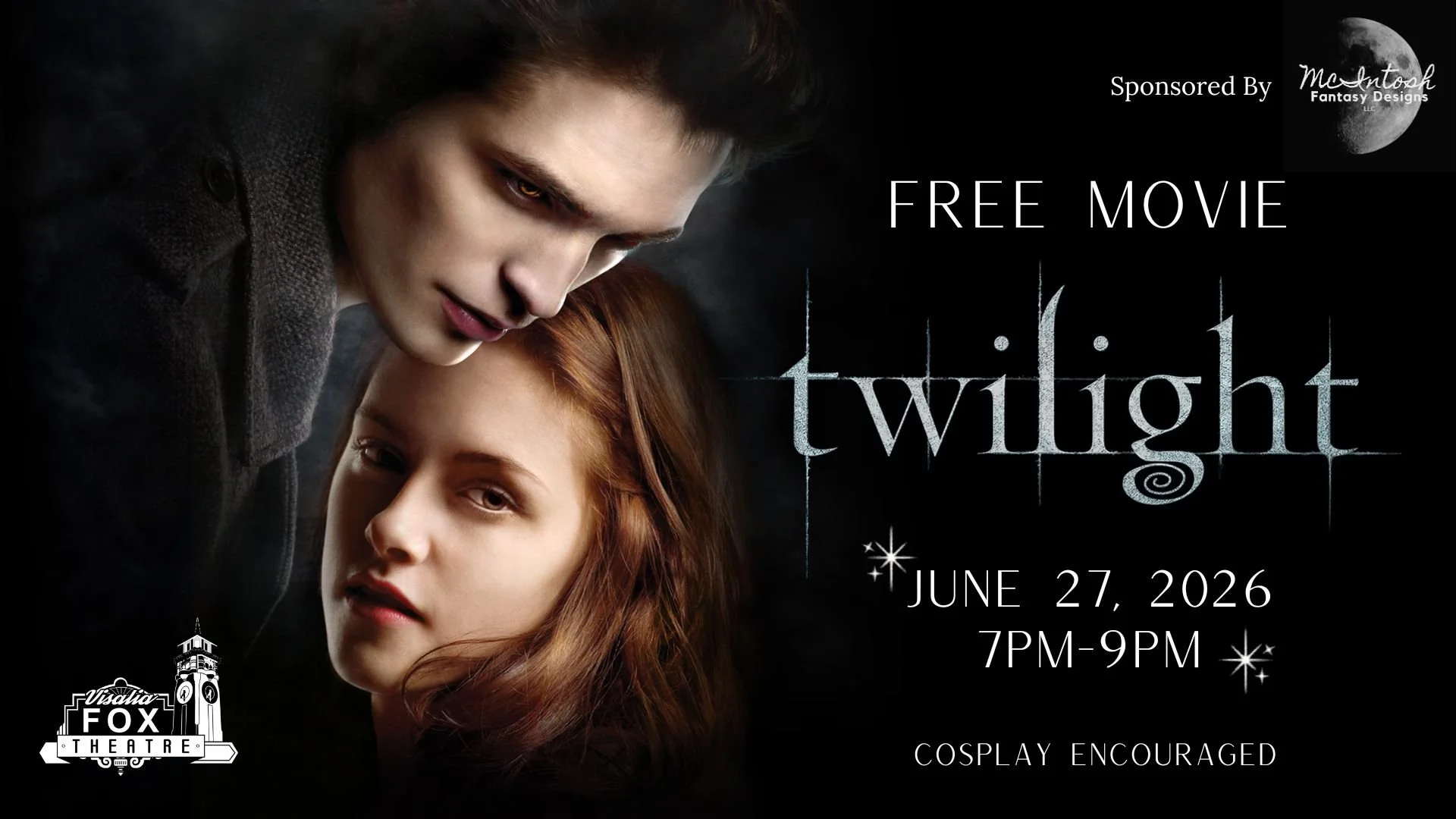 Twilight - FREE MOVIE — Visalia Fox Theatre